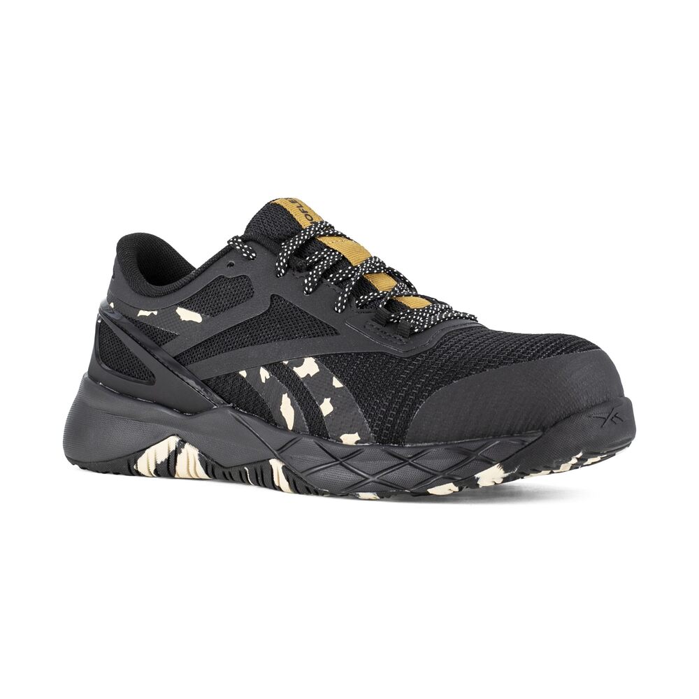 REEBOK WOMEN'S NANOFLEX TR WORK COMPOSITE TOE BLACK 11 W